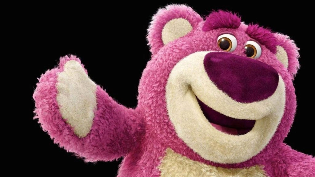 Hình nền gấu Dâu cute máy tính dễ thương tinh nghịch