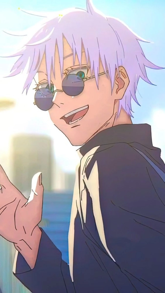Hình nền Gojo ngầu đậm chất anime hành động