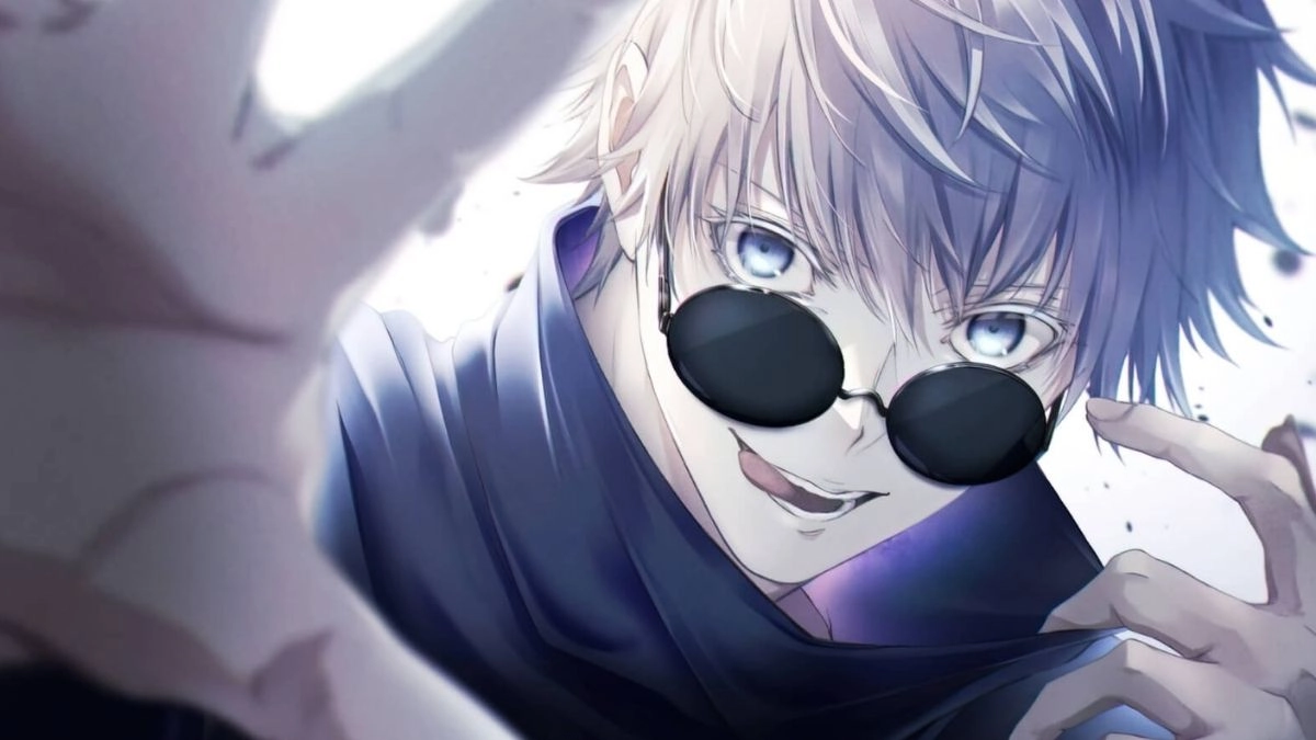 Hình nền anime Gojo ngầu cá tính chất lừ