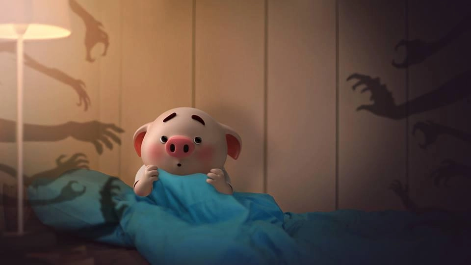 Ảnh con heo cute tinh tế dễ thương