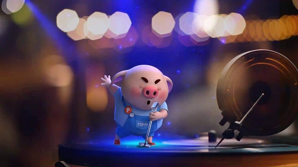 Ảnh heo hình nền cute sắc nét ấn tượng