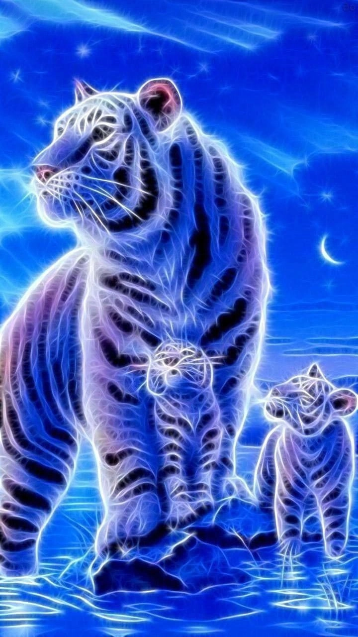 Con hổ đẹp với nét đẹp hoang dã nổi bật