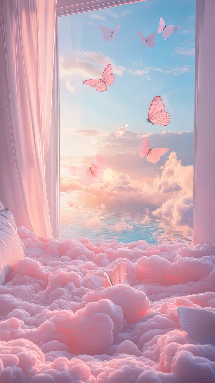 Hình nền màu hồng iphone đẹp dịu dàng thu hút người xem