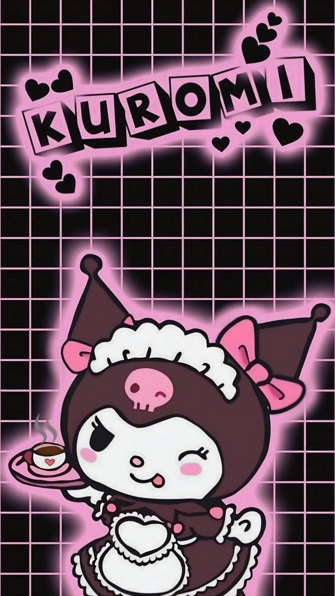 Hình Kuromi cute cực kỳ đáng yêu