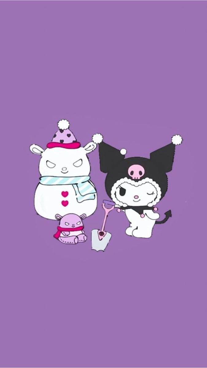 Cute hình nền Kuromi ngầu chất lừ