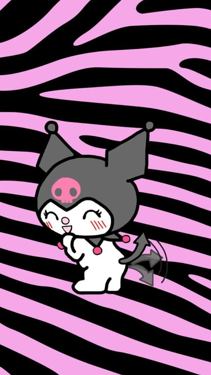 Ảnh hình nền Kuromi nổi bật cá tính