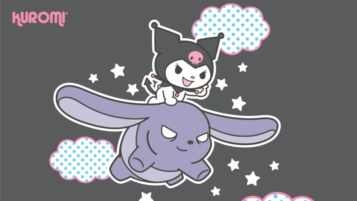 Hình nền Kuromi đẹp rực rỡ sắc màu