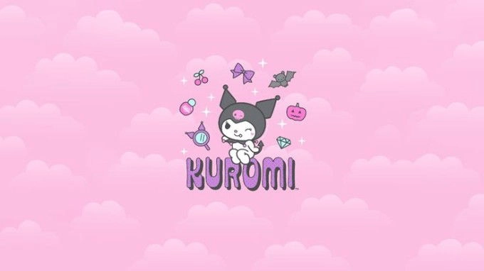 Hình nền Kuromi cute cho máy tính