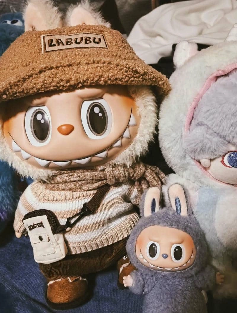 Hình nền Labubu cute cực kỳ đáng yêu
