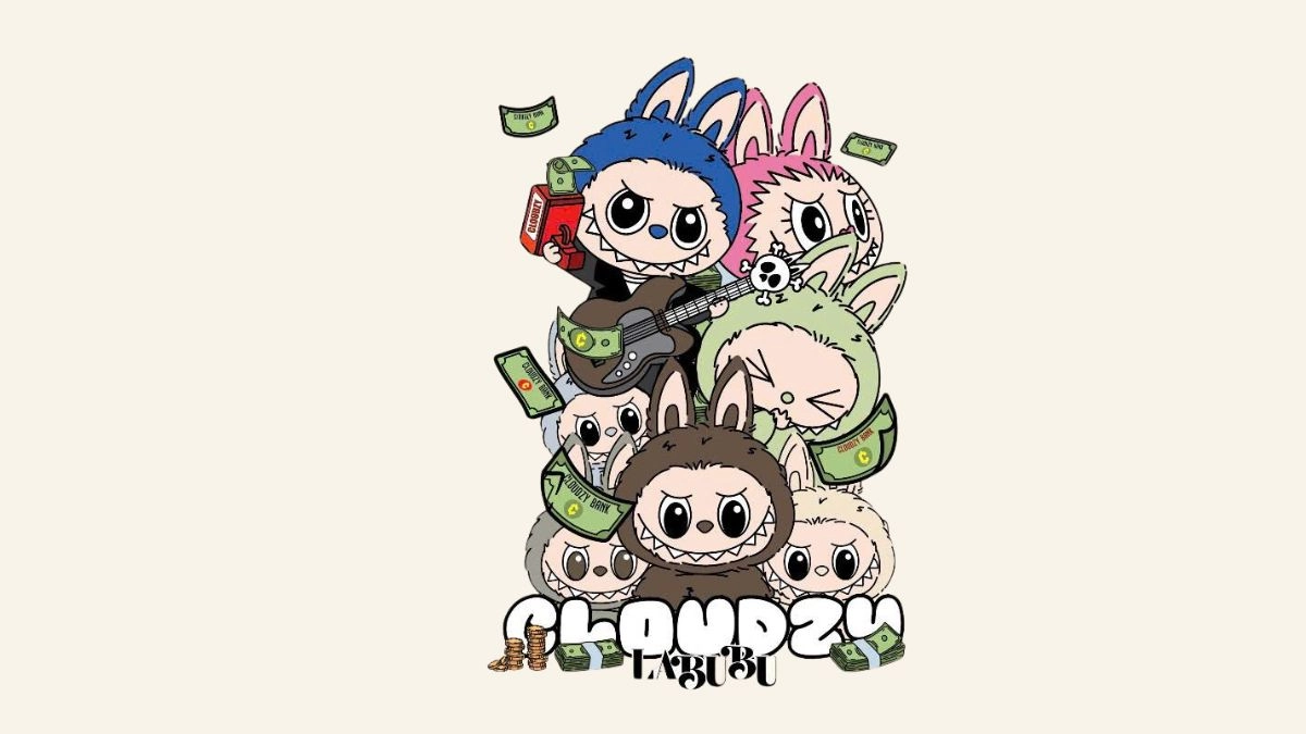 Hình nền máy tính Labubu cute sinh động