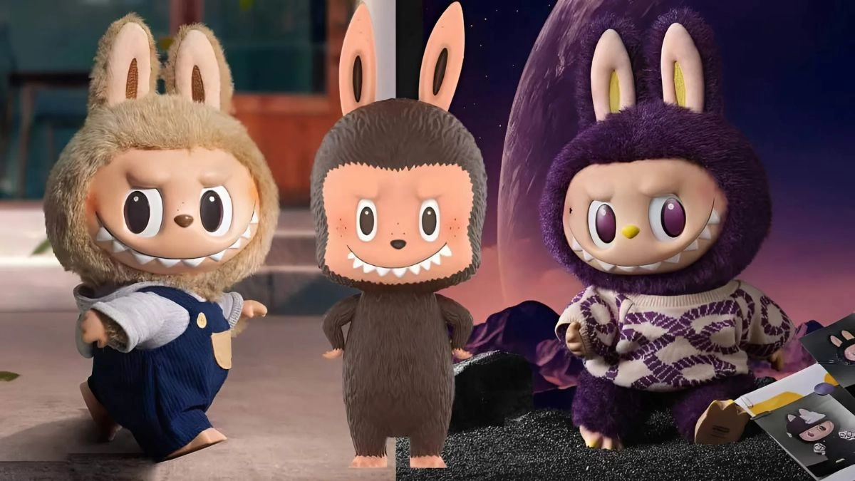 Hình nền Labubu cute cho máy tính cực xinh