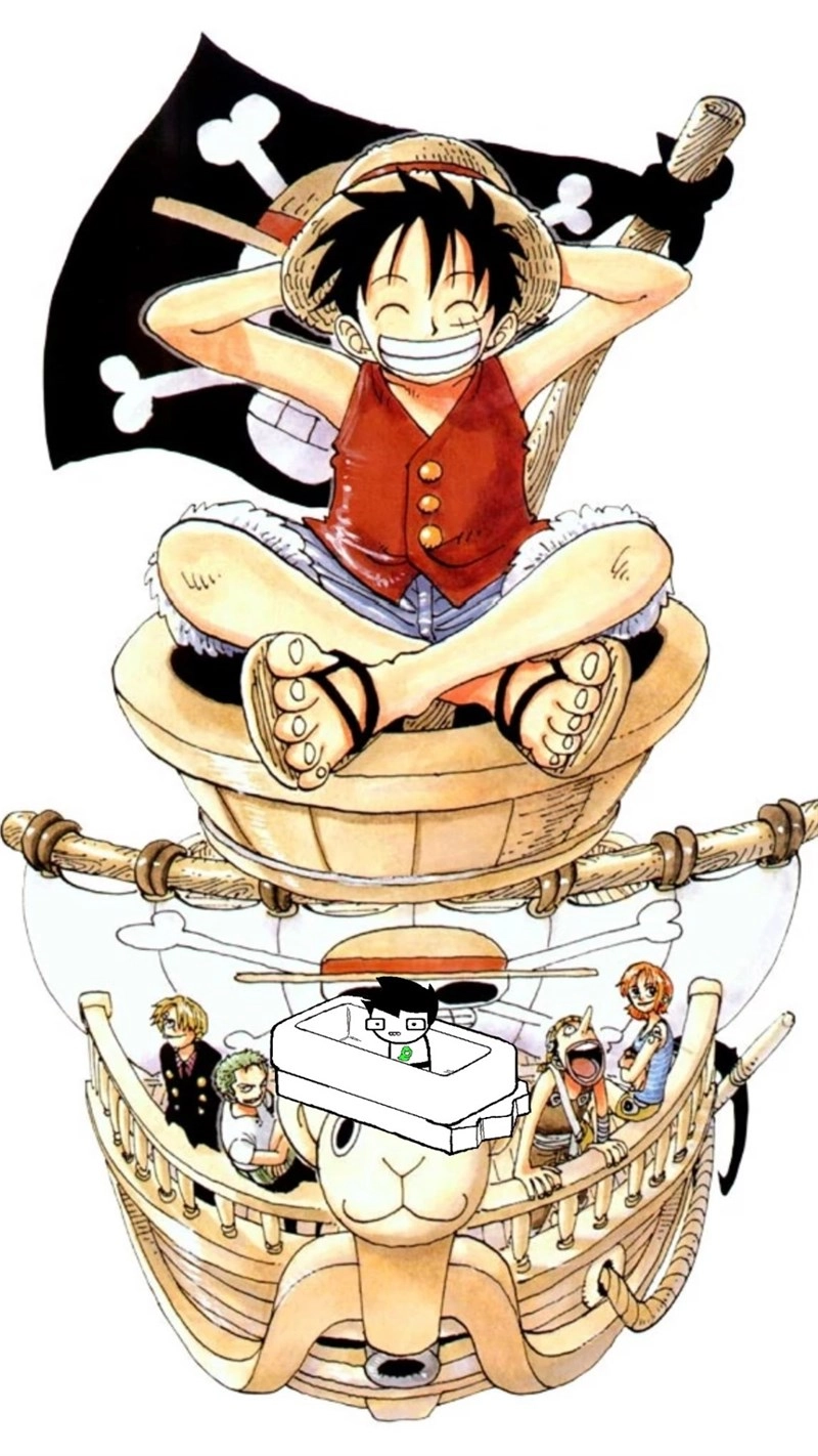Ảnh nền đẹp Luffy truyền cảm hứng lớn