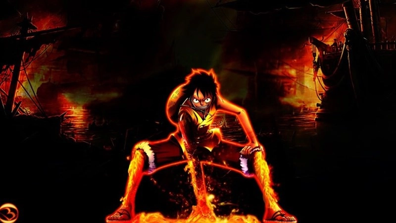 Hình nền máy tính Luffy đẹp ngầu thu hút