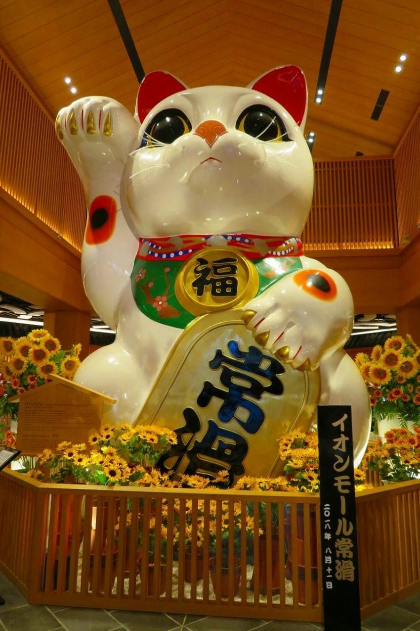 Hình nền mèo thần tài cho iPhone siêu chất