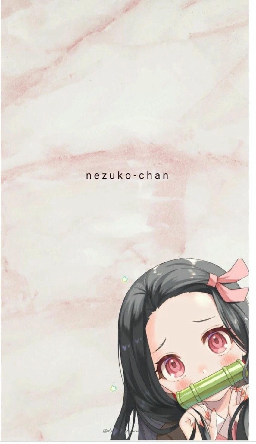 Hình ảnh Nezuko cute làm tan chảy trái tim
