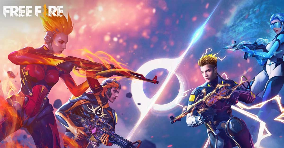 Ảnh FF ngầu thể hiện tinh thần chiến binh rực cháy