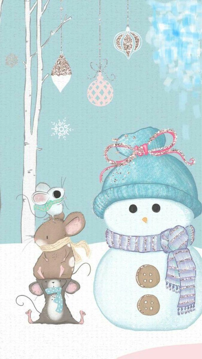 Hình nền noel dễ thương cho mùa se lạnh