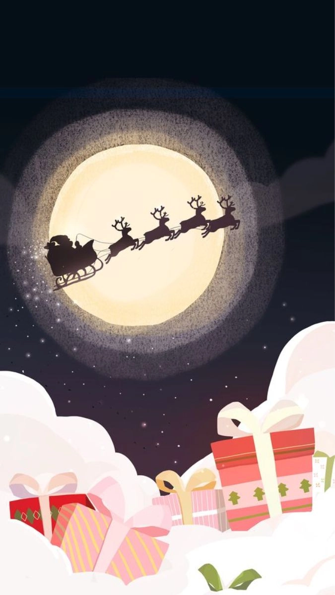 Hình nền đẹp về giáng sinh ấm áp