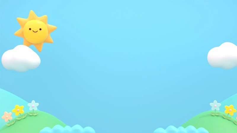 Hình nền powerpoint màu xanh dương nhạt tươi sáng