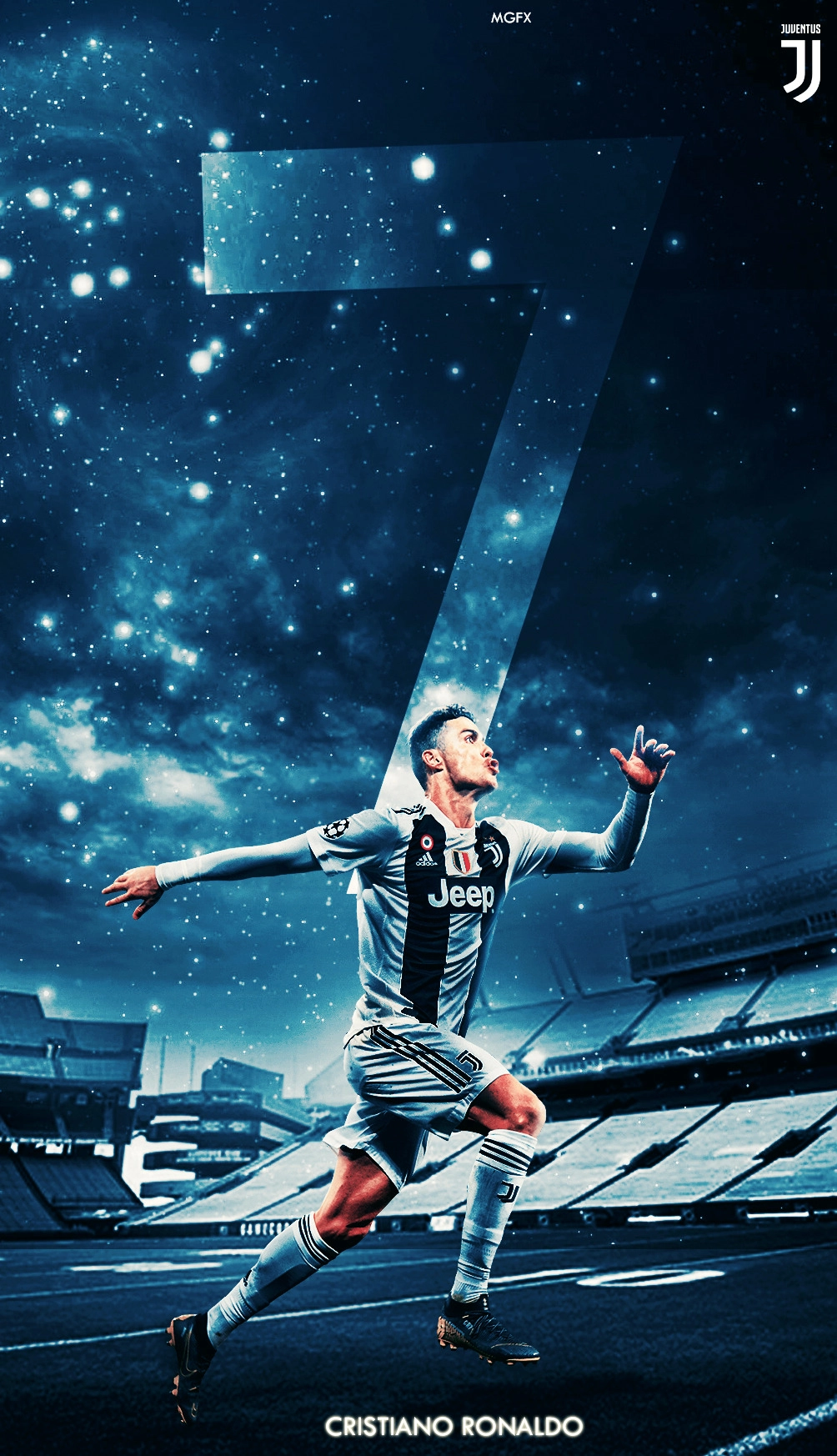 Hình CR7 4K tinh tế từng chi tiết nhỏ