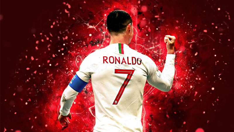 Hình nền đẹp của Ronaldo chất như nước cất