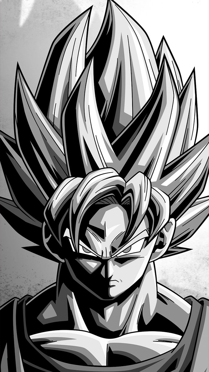 Hình nền Songoku cho điện thoại đậm chất huyền thoại