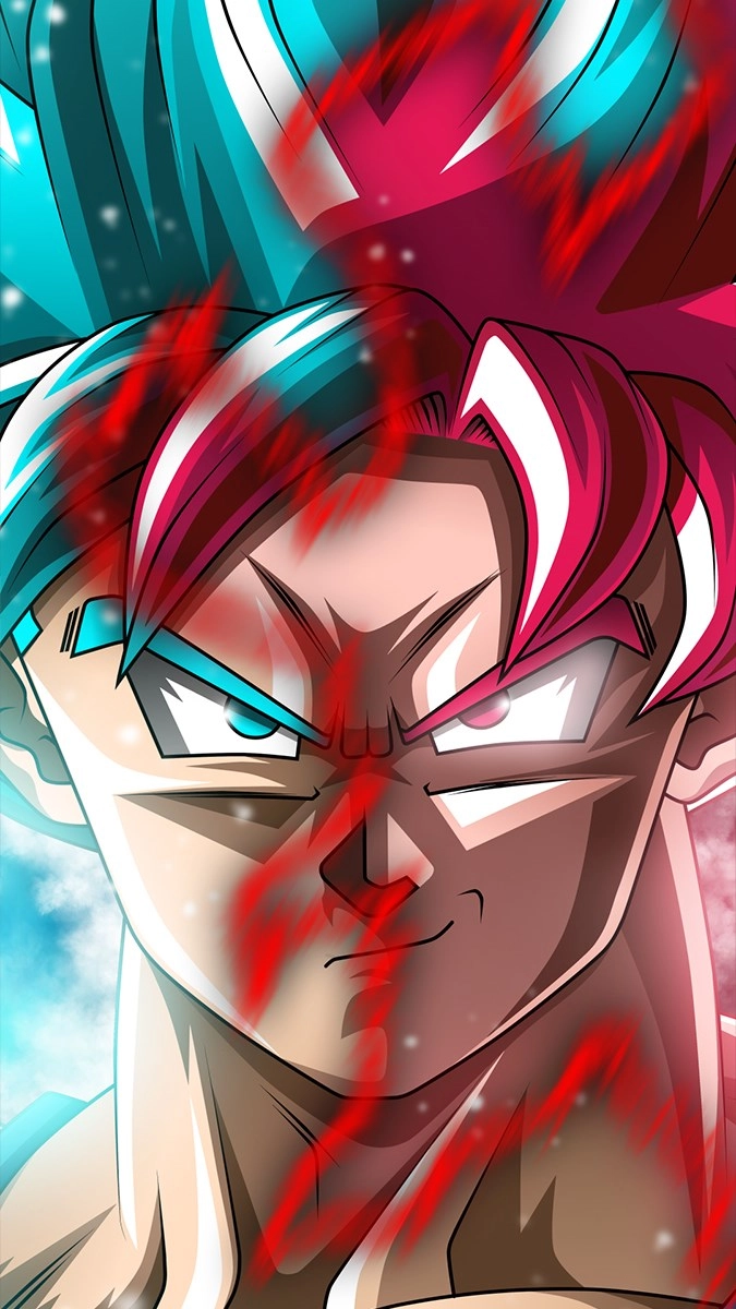 Hình nền Songoku ngầu bùng nổ sức mạnh