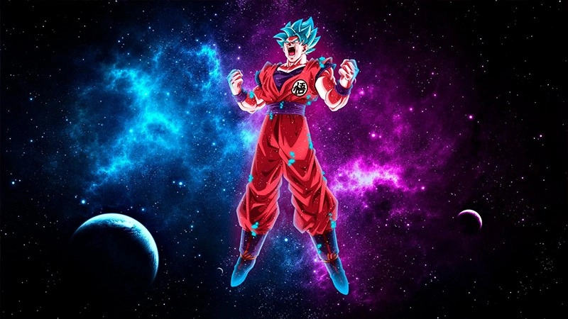 Hình nền Goku ngầu thần thái bậc nhất vũ trụ
