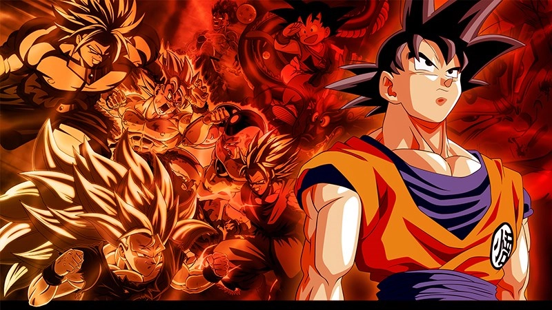 Hình nền Songoku 4K đậm chất chiến binh Saiyan