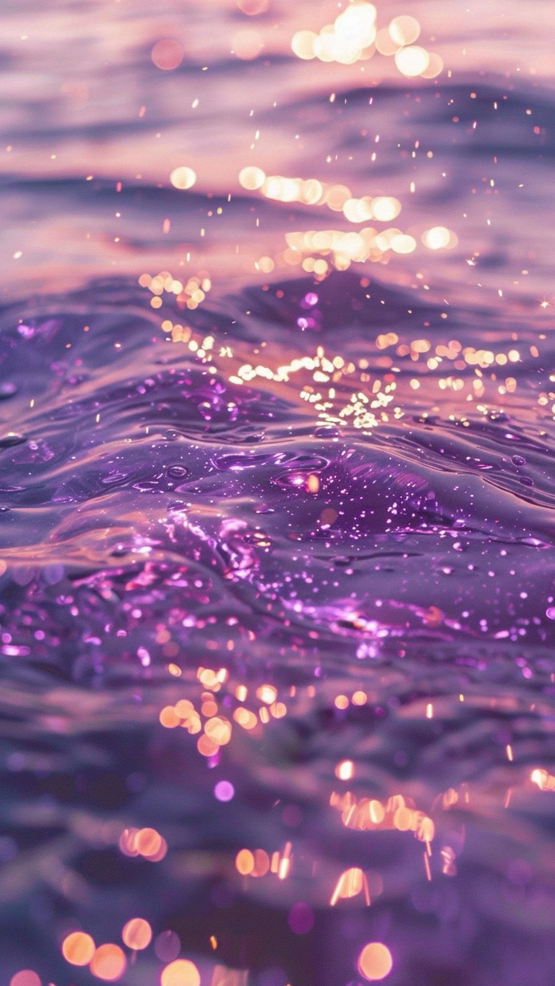 Hình nền điện thoại tím tạo nên nét mộng mơ