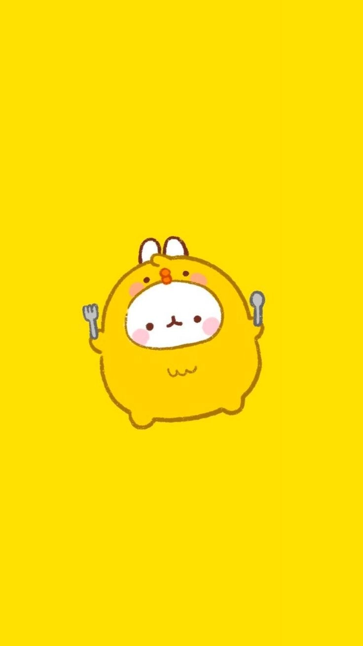 Hình nền điện thoại màu vàng cực kỳ nổi bật