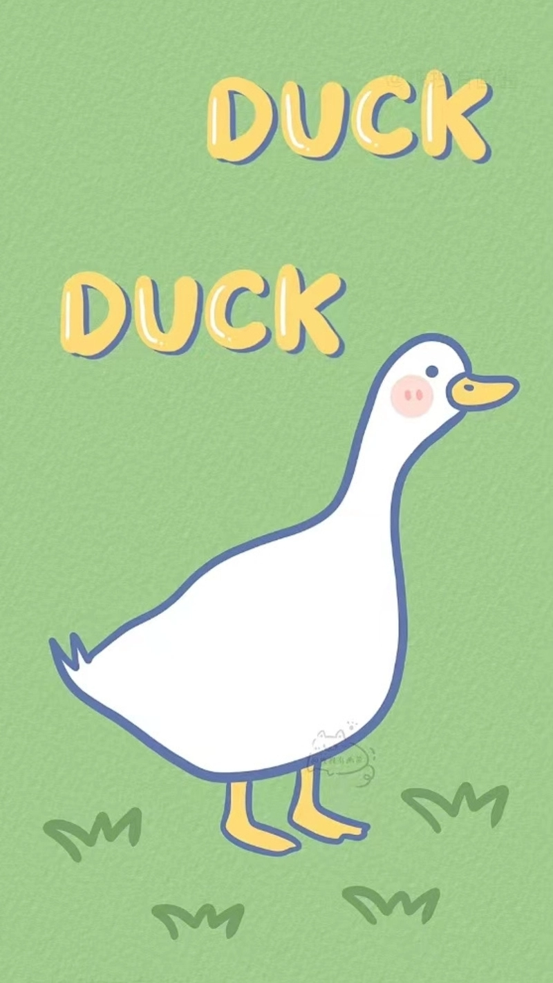 Hình nền điện thoại vịt vàng rực rỡ ấm áp nổi bật