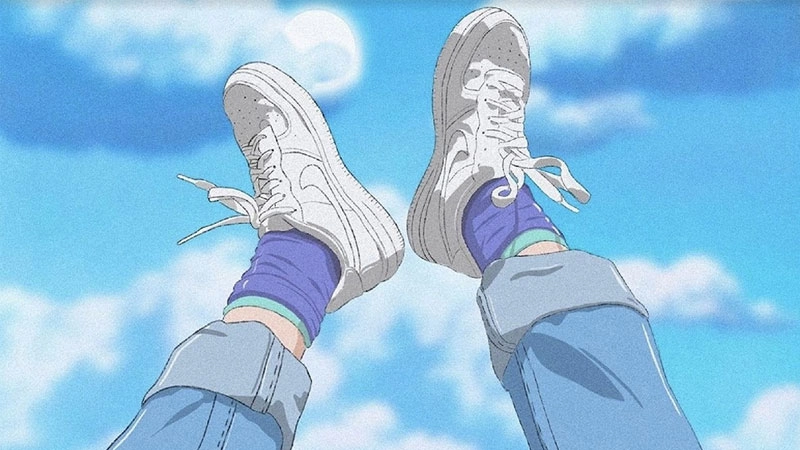 Hình nền màu xanh da trời nhạt nhẹ nhàng và dễ thương