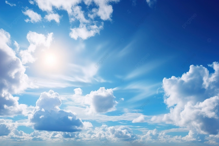 Hình nền PowerPoint màu xanh dương nhạt dịu nhẹ