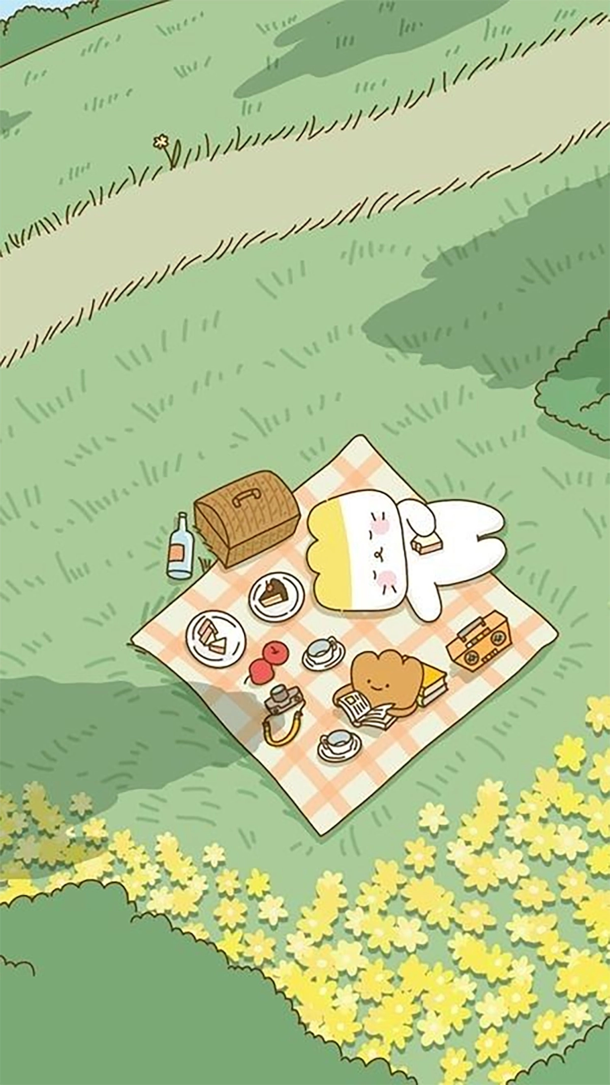 Hình nền iPhone màu xanh lá cây thanh lịch