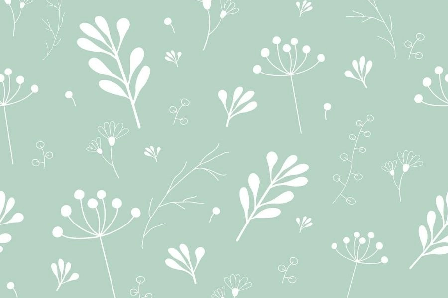 Hình nền powerpoint màu xanh lá cây nhạt tinh tế