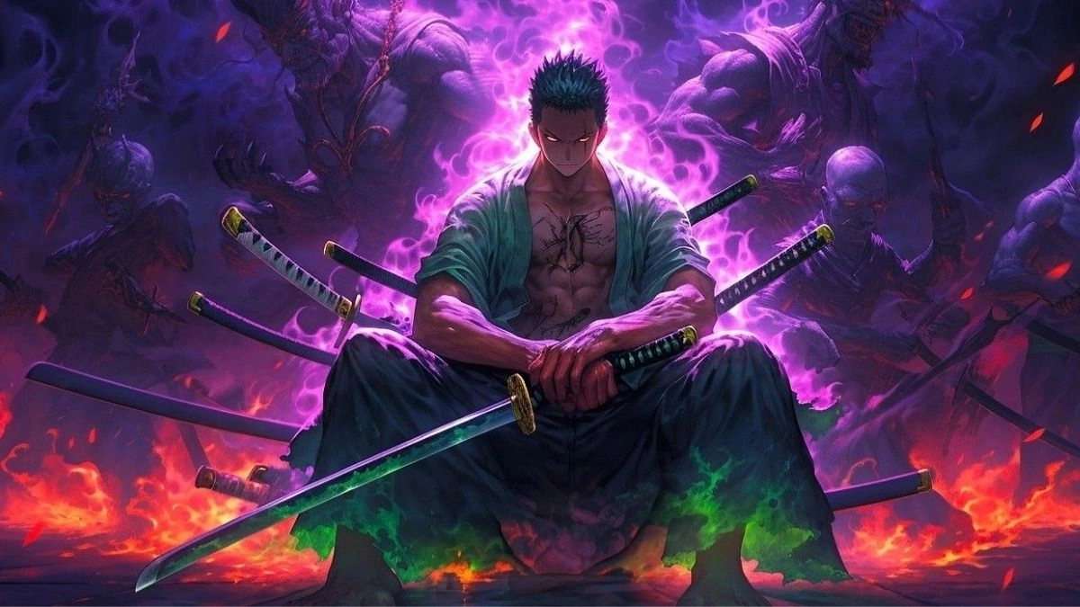 Hình nền Zoro 4K siêu sắc nét cho máy tính