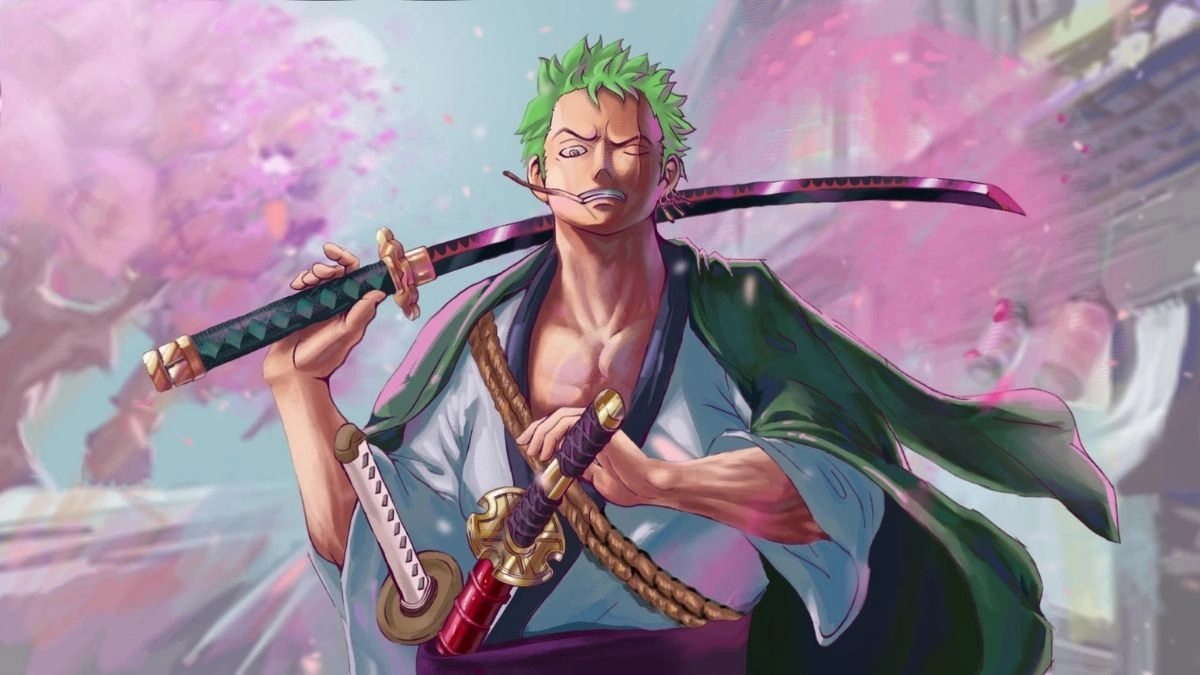 Ảnh nền Zoro ngầu lòi, xứng danh kiếm sĩ huyền thoại