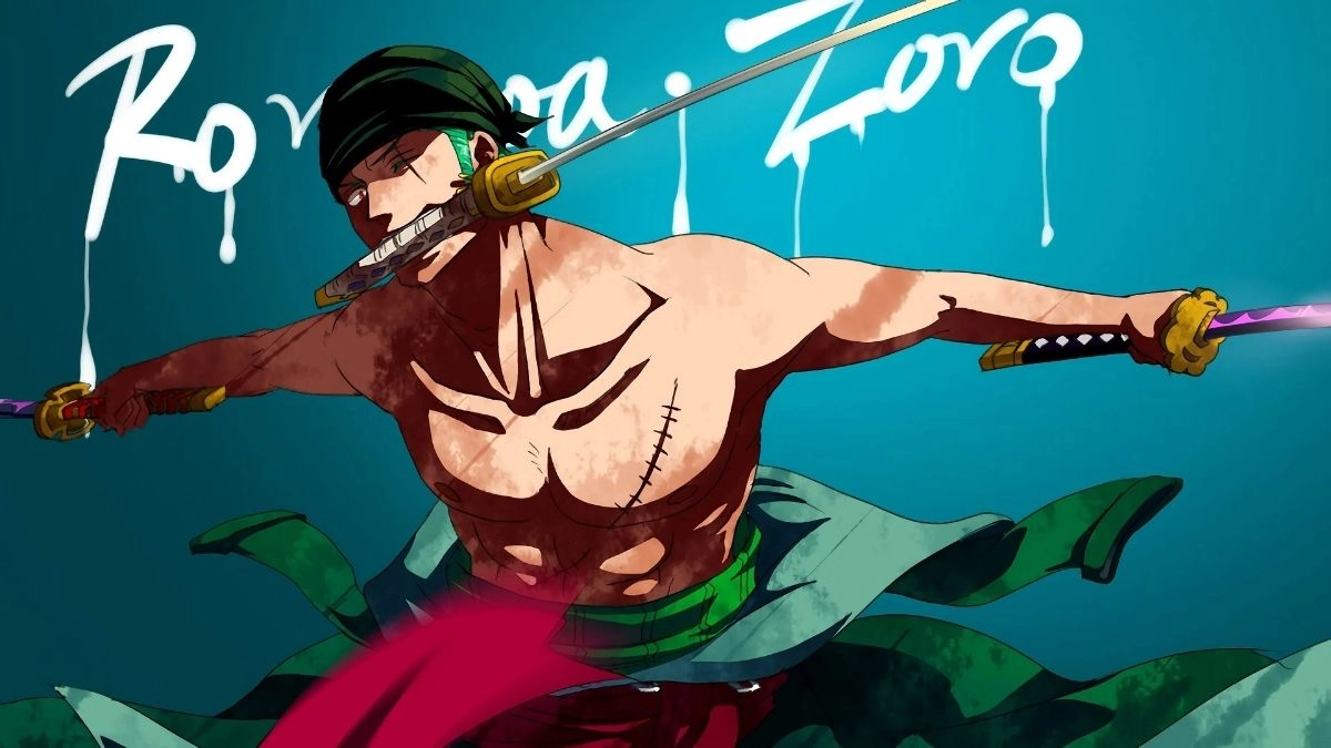 Hình nền One Piece Zoro phong cách chiến binh