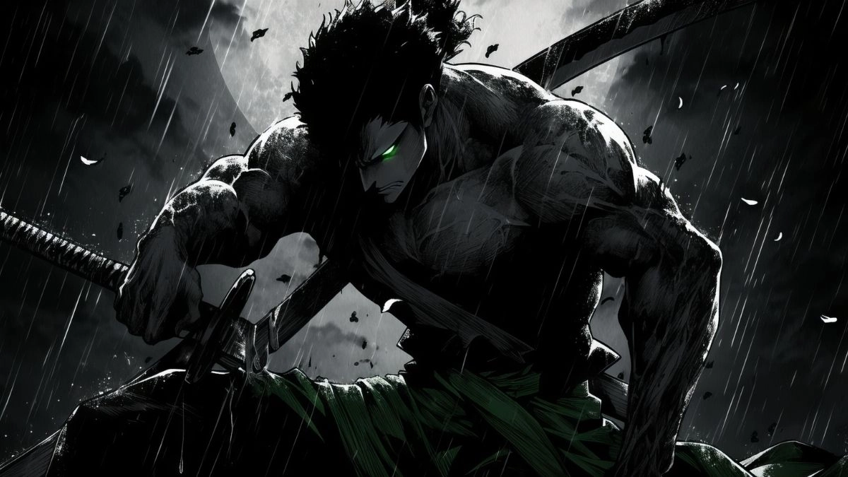 Hình nền Zoro cực ngầu, chất chơi cho máy tính