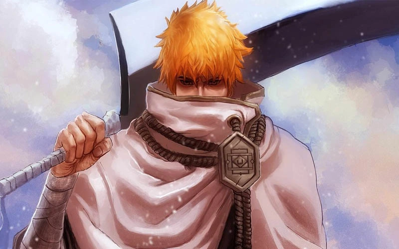Bleach Ichigo Ichigo với Bankai mạnh mẽ