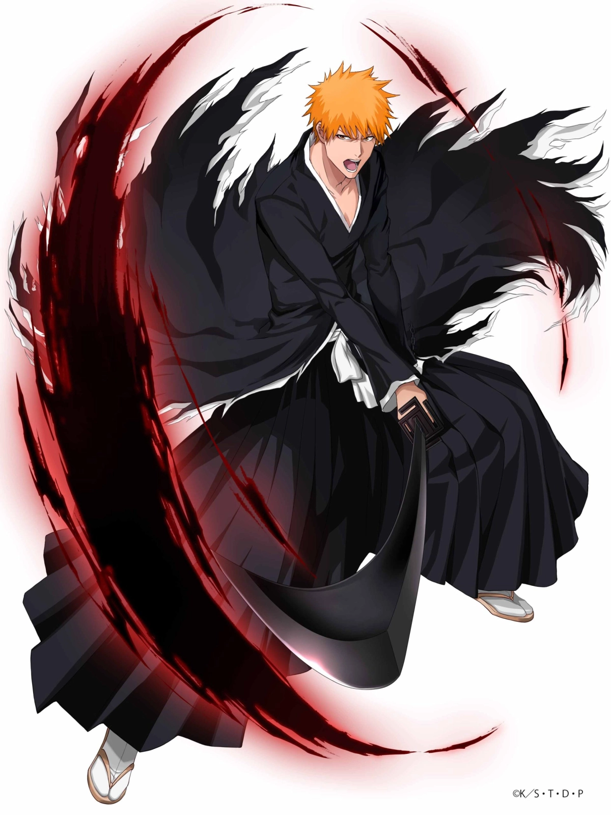 Ichigo anime nét vẽ sống động của Ichigo Bleach