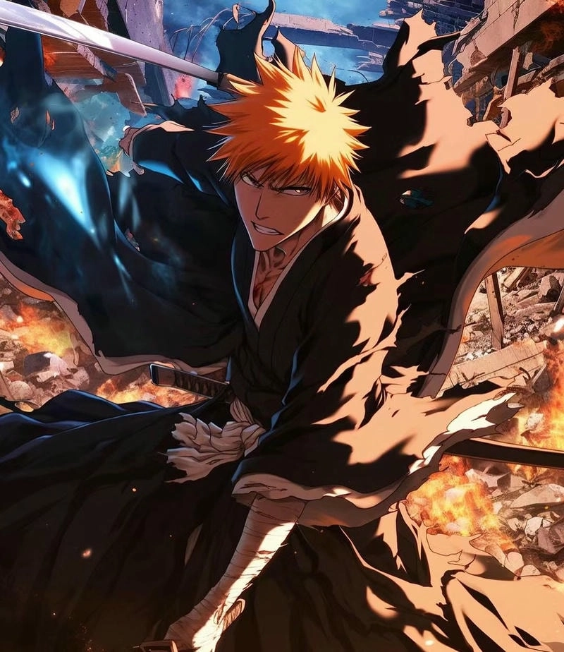 Ichigo phim Ichigo tỏa sáng trong anime Bleach