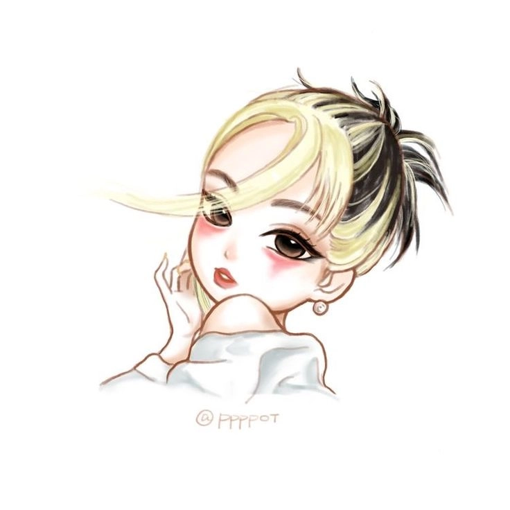 Blackpink Jennie chibi dễ thương không cưỡng