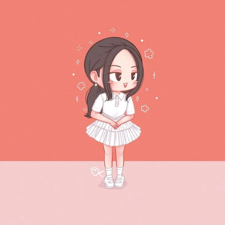 Tổng hợp hình Jennie chibi cute siêu xinh
