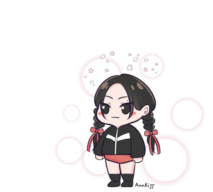 Hình ảnh Jennie chibi độc đáo và sáng tạo