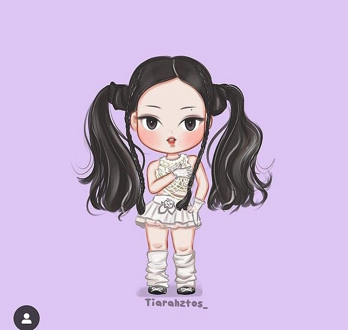 Jennie Blackpink phiên bản chibi nổi bật nhất
