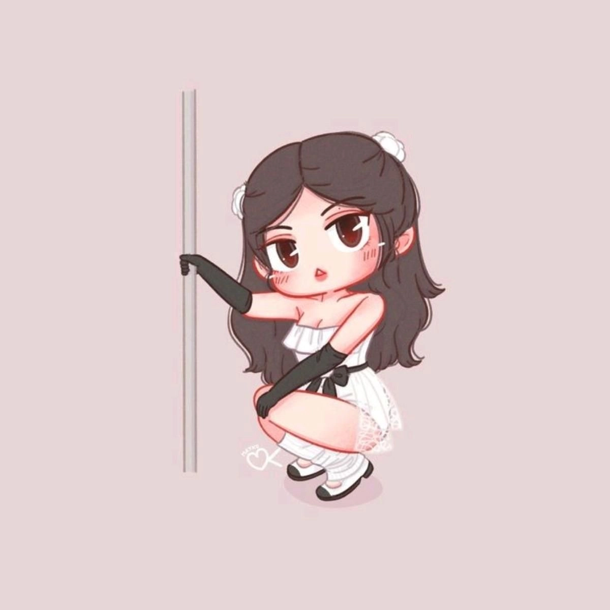Chibi Jennie Blackpink khiến fan mê mẩn luôn