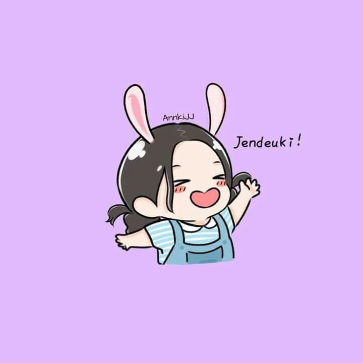 Jennie chibi cute với biểu cảm siêu đáng yêu