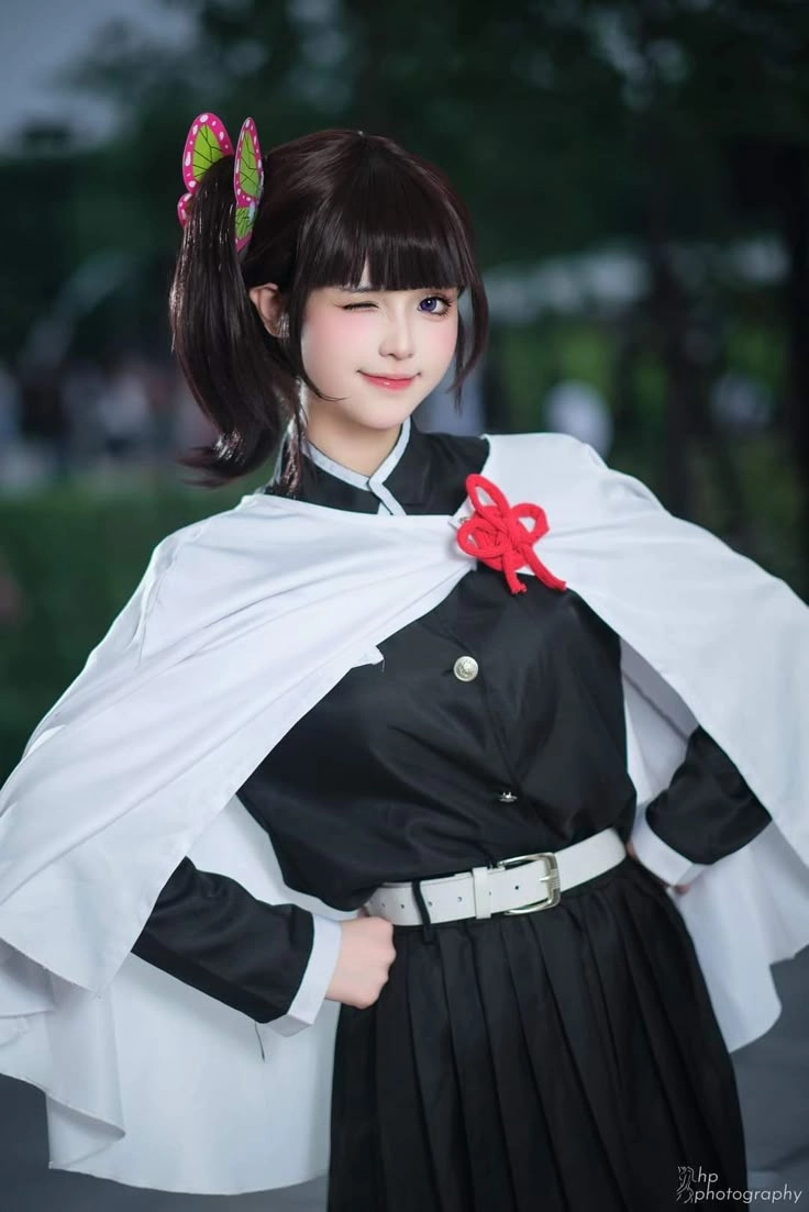 Đồ cosplay Kanao trang phục Kanao với hoa văn độc đáo